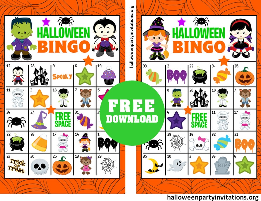printable Halloween games for kids