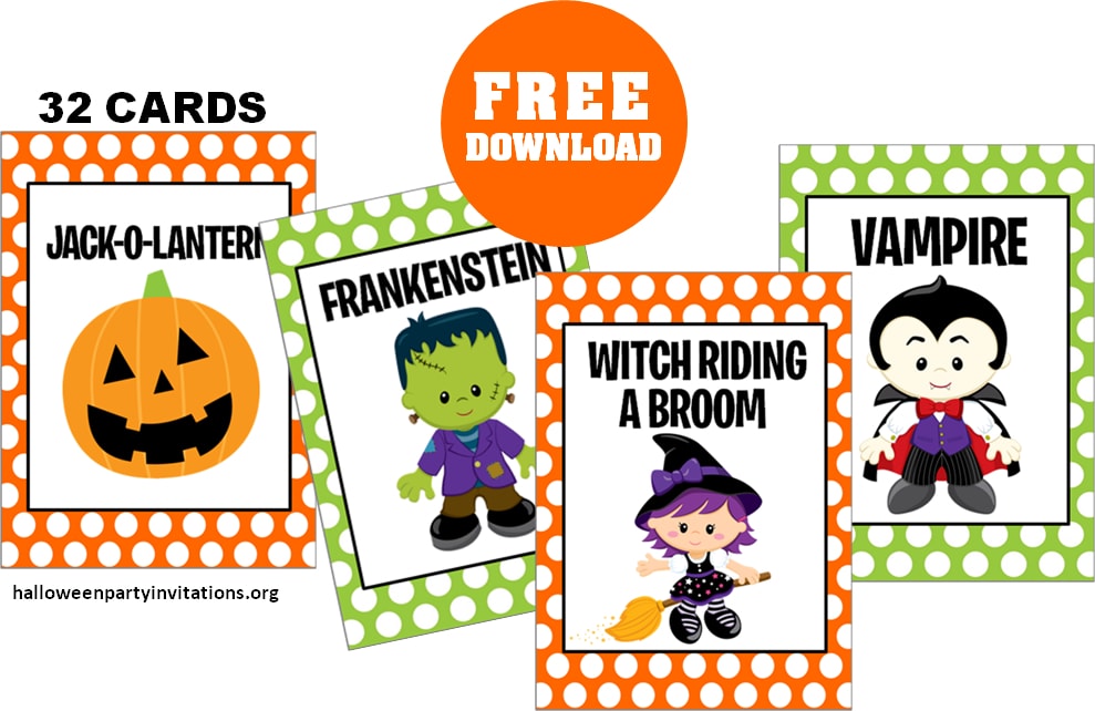 Halloween Charades Game