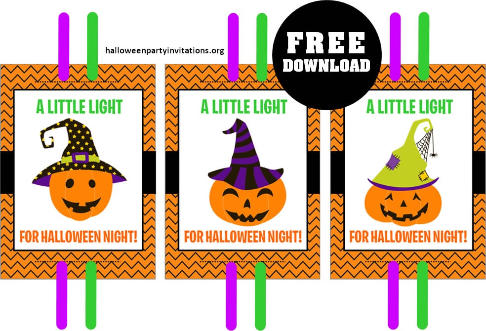 A Little Light for Halloween Night Tags