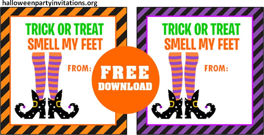 free Printable Halloween tags